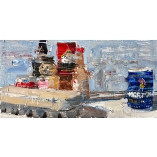 Pantry Variations Act II by Clyde Steadman | Oil on Cradled Panel Still Life of Pantry Items For Sale