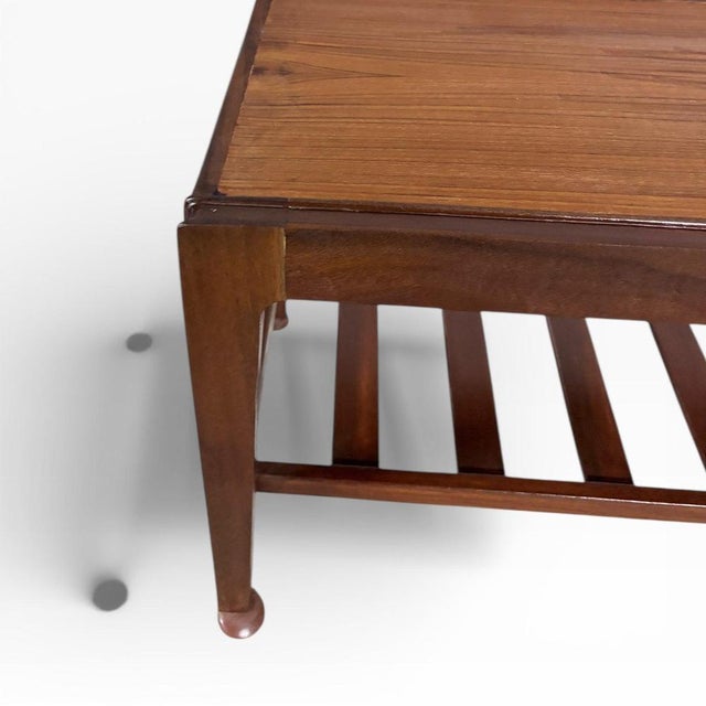 Mid-Century Teak & Mahogany Coffee Table from Remploy For Sale - Image 5 of 8