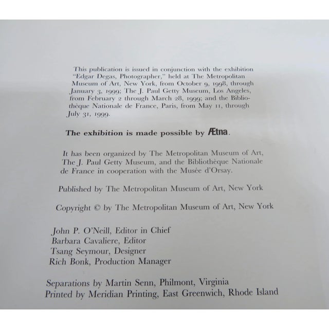 Edgar Degas, Photographer, Hardcover Book For Sale - Image 4 of 10