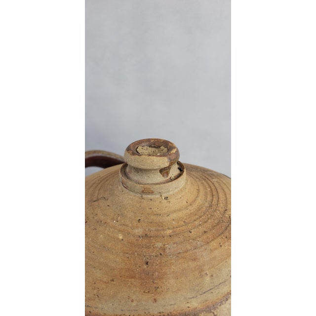 19th Century Puisaye Sandstone Jug, France For Sale - Image 6 of 7