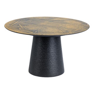 Spatolato Gold Leaf Mushroom 500 Coffee Table by Disain1971 For Sale