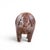 Dimitri Omersa Mid Century English Leather Pig Ottoman This ottoman measures: 12.5 wide x 29.5 deep x 16 inches high Great...