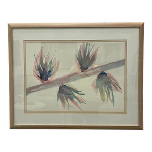 Vintage Watercolor by Joan Swanson