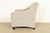 Baker Furniture Style Contemporary Upholstered Barrel Arm Lounge Chair For Sale - Image 11 of 14