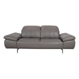Levi Two-Seater Leather Sofa from Willi Schillig For Sale