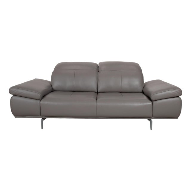Levi Two-Seater Leather Sofa from Willi Schillig For Sale