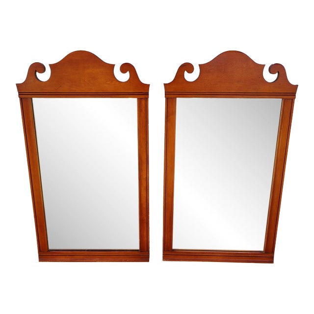 Vintage Whitney Furniture Mirrors - a Pair For Sale