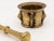 Antique Vintage Brass Mortar and Pestle For Sale In New York - Image 6 of 9