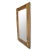 Farmhouse Rustic Vintage Railroad Wood Mirror For Sale - Image 3 of 6