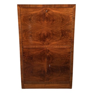 Mid 20th Century Mca Unique Top-Down Secretary Cabinet For Sale