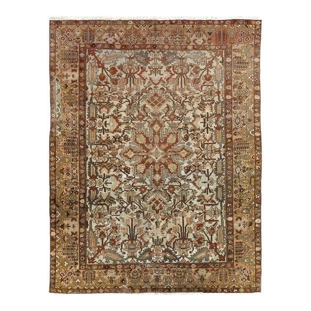 Pasargad DC Handknotted Antique Bakhtiari Rug For Sale