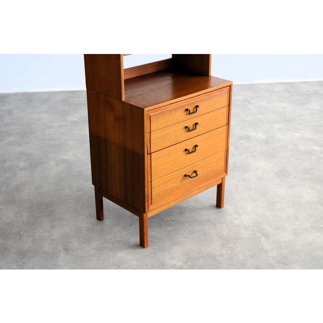 Mid-Century Modern Vintage Bookcase in Teak, Sweden, 1960s For Sale - Image 3 of 10