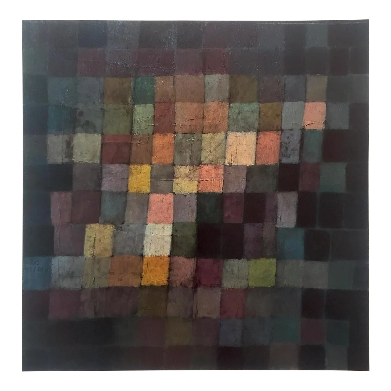 Paul Klee Vintage 1967 Modernist Lithograph Print 