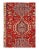 Original Persian Karajeh antique rug. The piece is made of hand-spun lamb's wool on a cotton foundation, and vegetable...