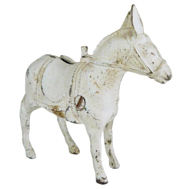 Silver Donkey Decorative Figurine Chairish