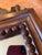 Late 20th Century Vintage Carved Bow Top Wooden Mirror For Sale - Image 5 of 7