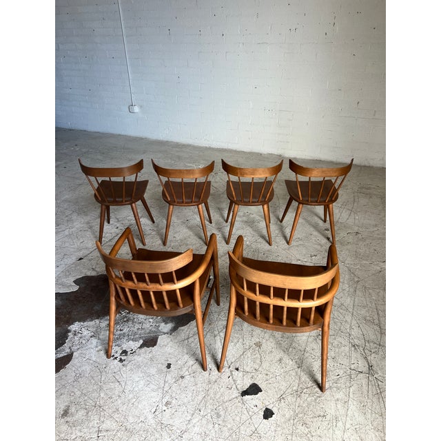 Planner Group Mid Century Modern Paul McCobb Planner Group Dining Chairs - Set of 6 For Sale - Image 4 of 9