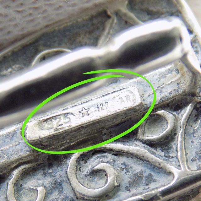 Metal Vintage Italian Handmade Genuine Sterling Silver 925 Old Fabric Iron Dollhouse Miniature For Sale - Image 7 of 10