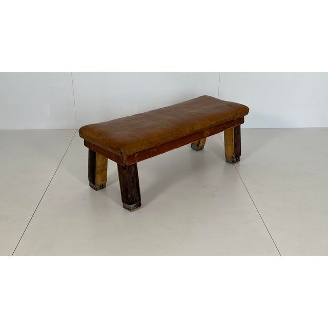 Vintage Gymnastic Bench, 1940s For Sale - Image 9 of 9