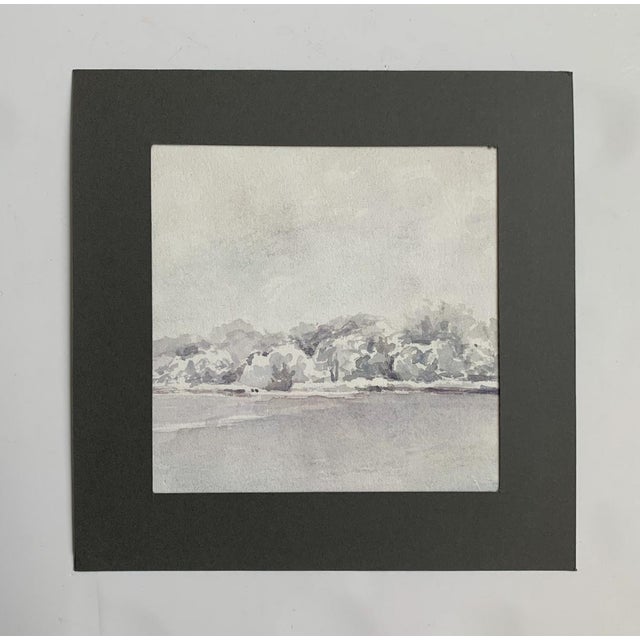 Agnieszka Staak-Janczarska, Winter Landscape, Watercolour, 2017 For Sale - Image 6 of 7