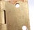 Pair of 3 X 3 In. Spartan Brass Plated Steel Door Hinges For Sale - Image 4 of 5