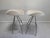 Contemporary Onda Counter Height Barstools For Sale - Image 3 of 7
