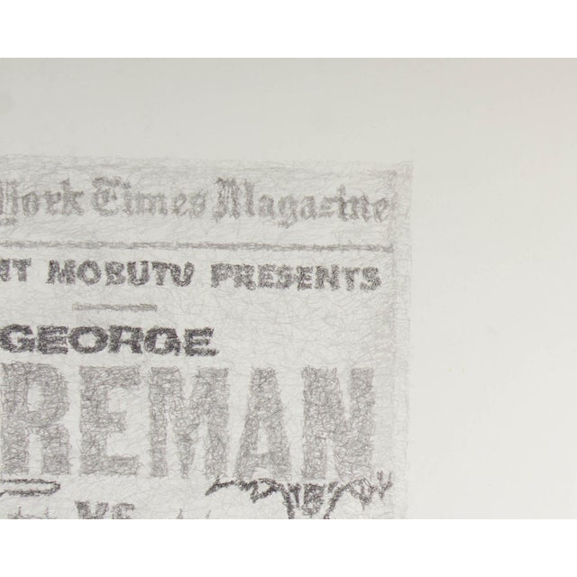 Mid 20th Century “One Fall #1” Graphite Drawing Signed by James Spencer Russell For Sale - Image 5 of 10