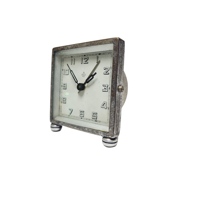 Vintage German Clock from Thiel, 1930s For Sale - Image 3 of 9