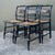 Vintage Hand Painted Hitchcock Chairs - Set of 4 For Sale - Image 4 of 12