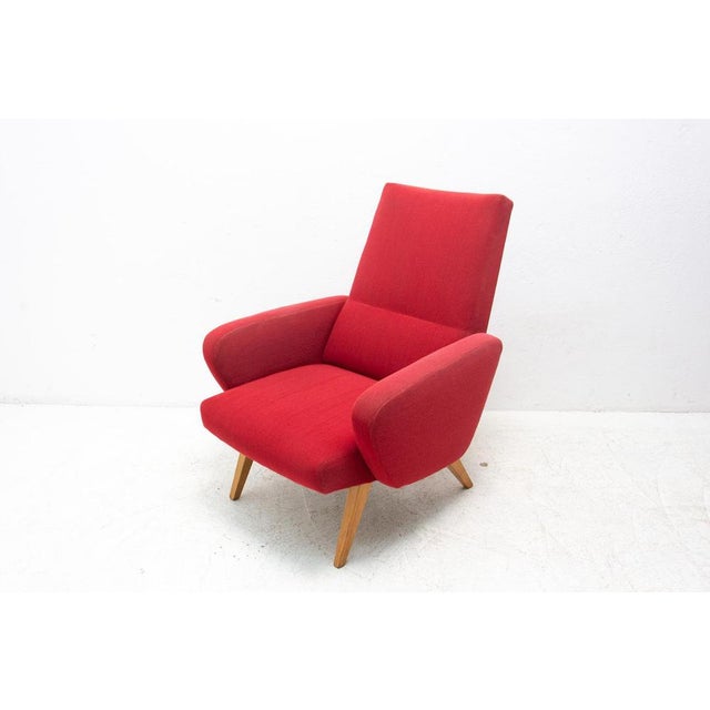 Set of His and Her Armchairs attributed to Jaroslav Šmídek, Czechoslovakia, 1960s For Sale - Image 15 of 18