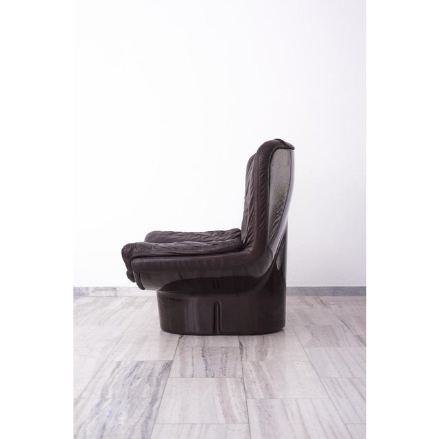 Animal Skin The Poltrone Lounge Chair by Titiana Ammannati and G.P. Vitelli, 1973 For Sale - Image 7 of 9