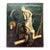 Vintage Original Still Life Oil Painting on Canvas For Sale