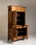 19th Century France Warm Honey Oak Carved Oak Two-Part Cabinet For Sale - Image 9 of 11