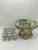 Art Nouveau Limoges Punch Bowl Set With 12 Cups For Sale - Image 3 of 8