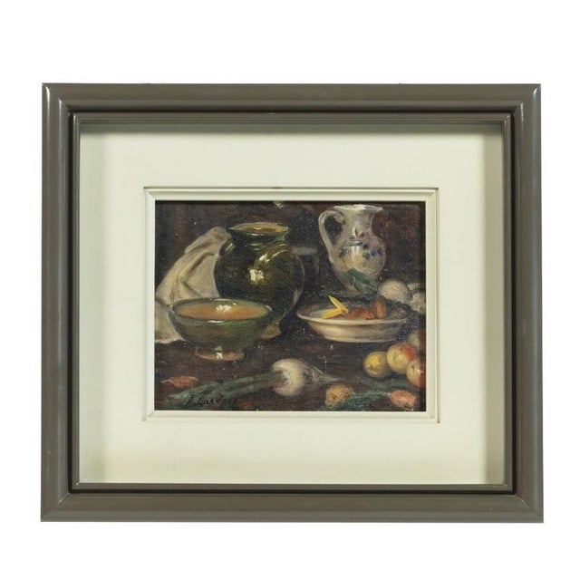 Artur Alves Cardoso, Still Life, Oil Painting, Framed For Sale - Image 6 of 6