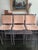 Late 20th Century Ilana Goor Style 1970's Vintage Brutalist Iron Leather Stools Set of 3 For Sale - Image 5 of 15