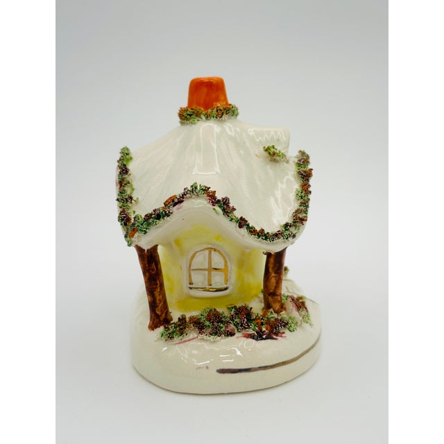 Early 20th Century Staffordshire Cottage Pastille Burner For Sale - Image 4 of 7