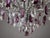 1990s 1990 Artisan Regency Purple Crystal Chandelier - 1 Pc For Sale - Image 5 of 17