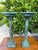 Hollywood Regency Vintage Maitland-Smith Verdigris Corinthian Column Candleholders, a Pair For Sale - Image 3 of 12