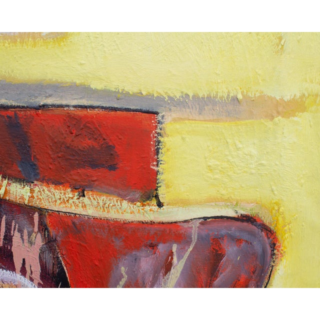 Abstract Oil on Canvas Painting by James L. Bruch For Sale In Indianapolis - Image 6 of 10