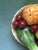 1950s Italian Ceramic Fruit Woven Bowl For Sale - Image 9 of 13