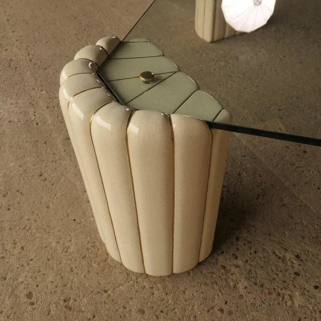 Metal Vintage Coffee Table by Tommaso Barbi, 1970s For Sale - Image 7 of 18