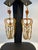 Gold Vintage 21 Kt Yellow Gold 7.5 Gm Heart Dangling Earrings, 2.6 Inch Long For Sale - Image 8 of 8