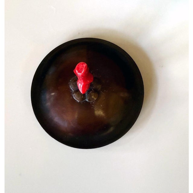 Fine Japanese Cast Iron Chagama Set for Tea Ceremoney For Sale - Image 10 of 16