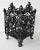 Antique Wrought Iron Plant Holder For Sale - Image 9 of 9