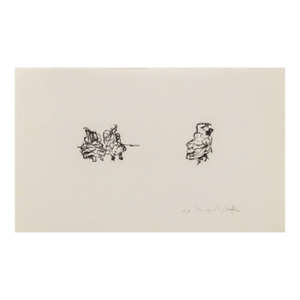 Manfred Schwartz the Flamenco Dancers Lithograph