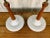 Mid-Century Ceramic and Walnut Table Lamps For Sale - Image 4 of 11