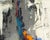 Abstract Oil on Board Painting by Harry Mintz For Sale - Image 4 of 7