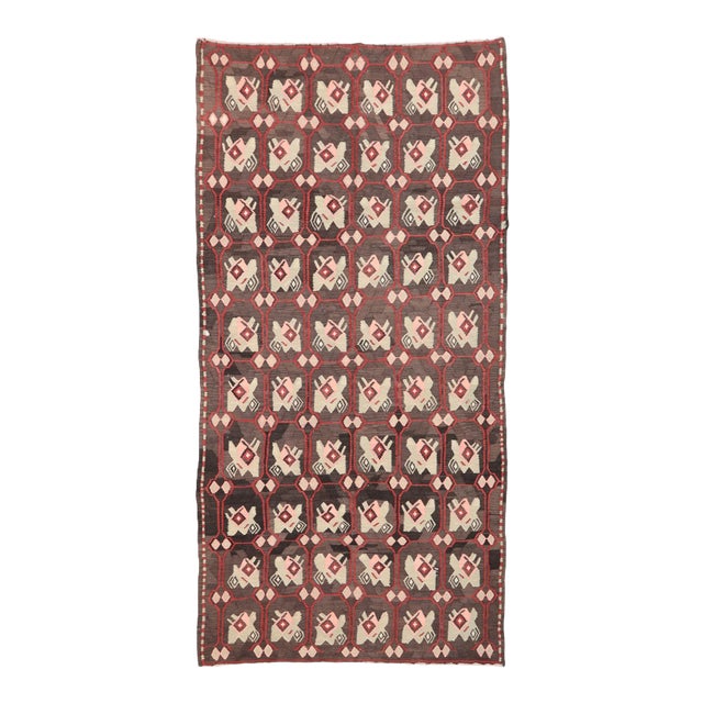 Vintage Turkish Kilim Rug For Sale
