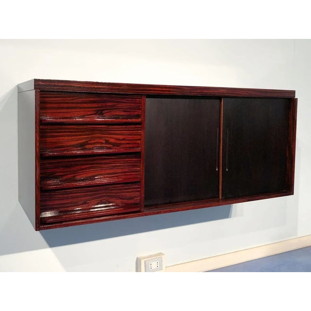 Mid-Century Italian Macassar Ebony Sideboard, 1950s For Sale - Image 17 of 18